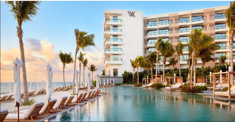 Waldorf Astoria Riviera Maya pools and beach 5